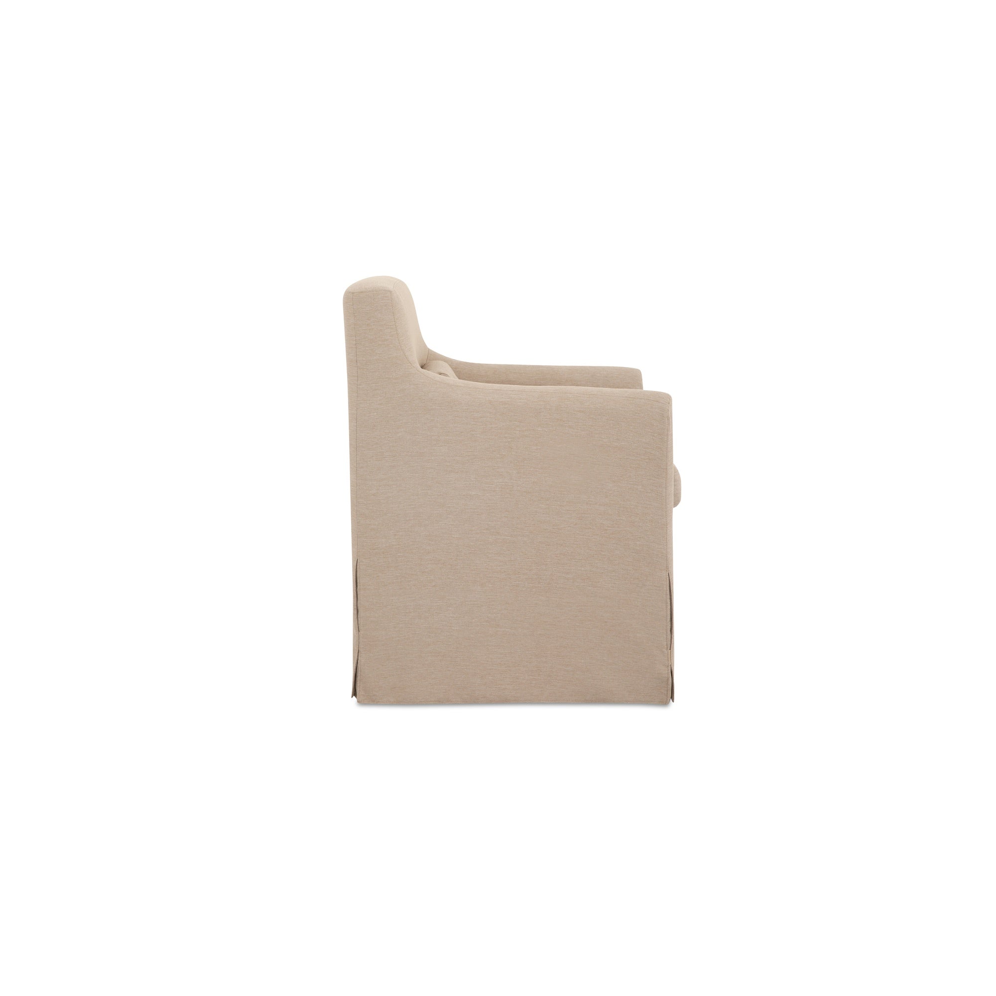 Moes Lydia Outdoor Slipcover Dining Chair Light Brown VV-1019-21