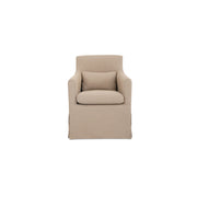 Moes Lydia Outdoor Slipcover Dining Chair Light Brown VV-1019-21