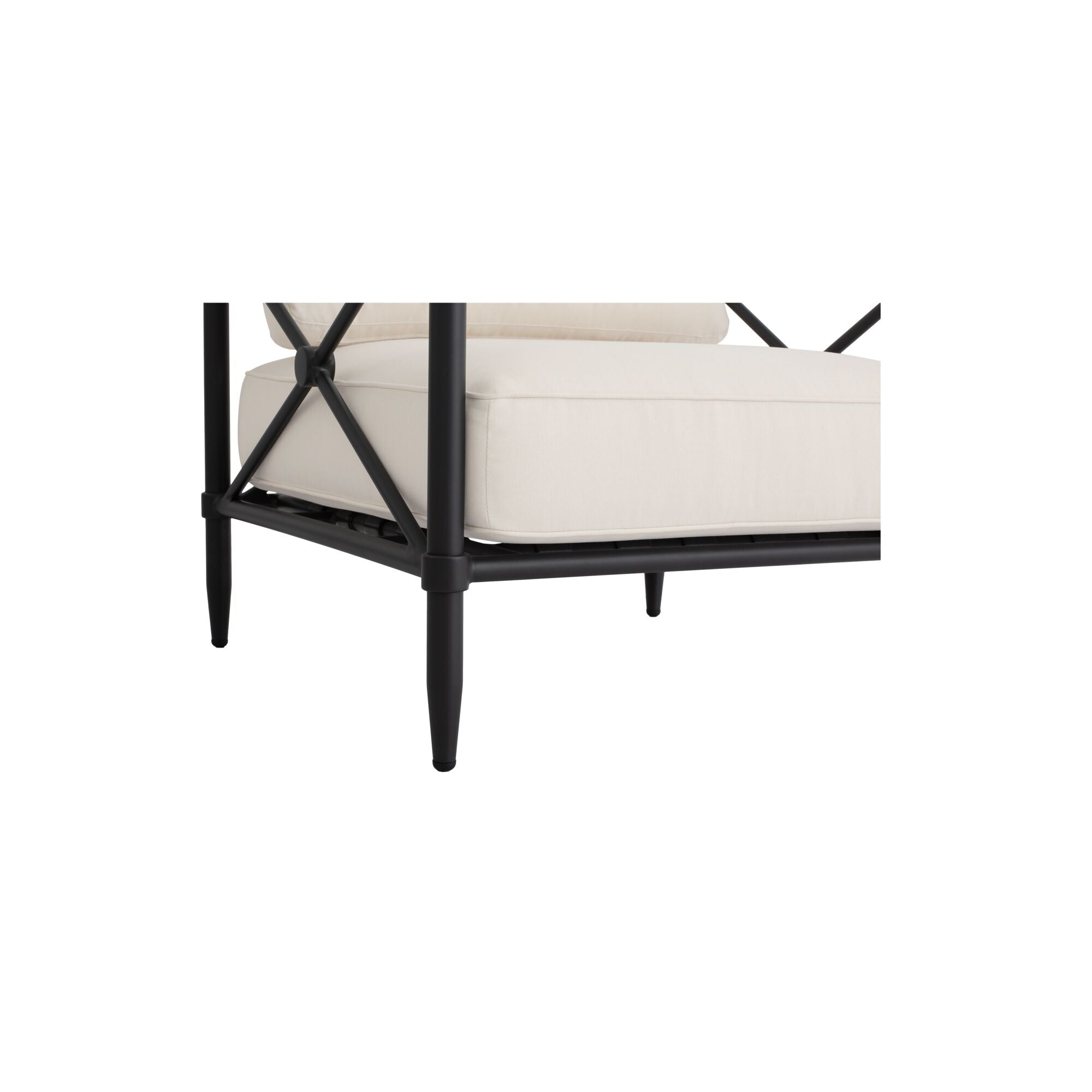 Moes Willow Outdoor Accent Chair Cream VV-1020-05