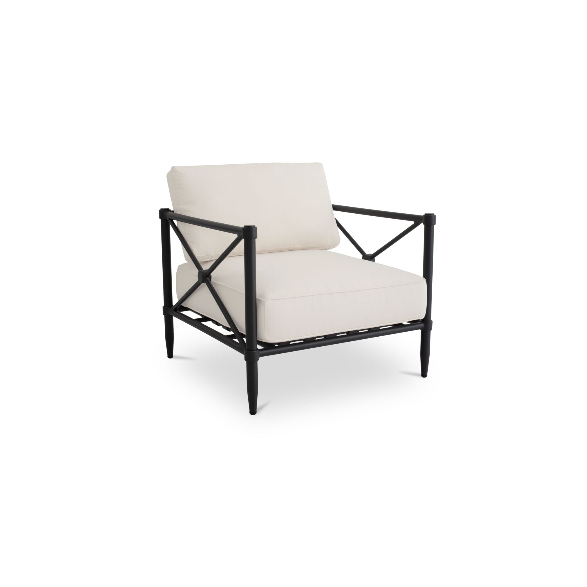 Moes Willow Outdoor Accent Chair Cream VV-1020-05
