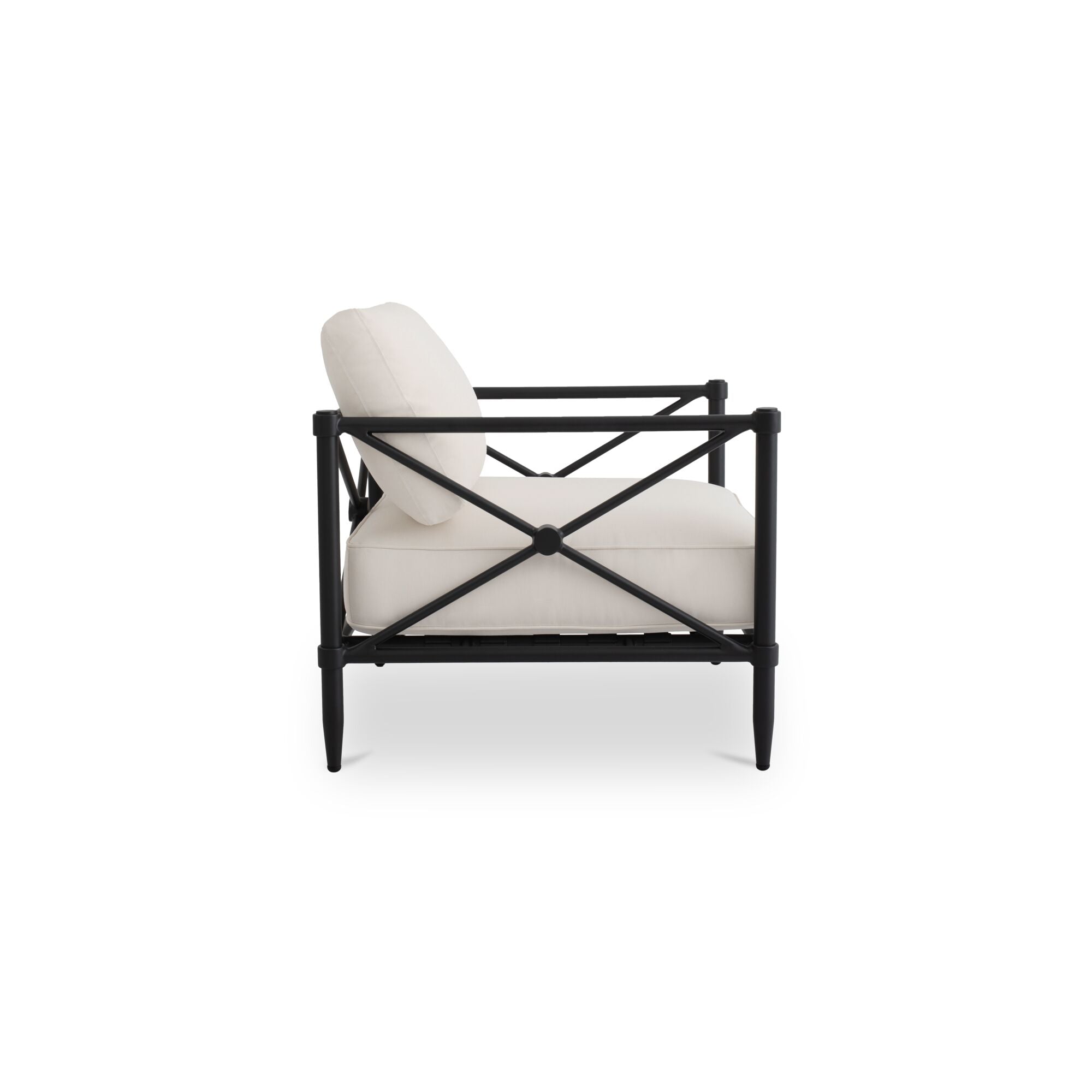 Moes Willow Outdoor Accent Chair Cream VV-1020-05