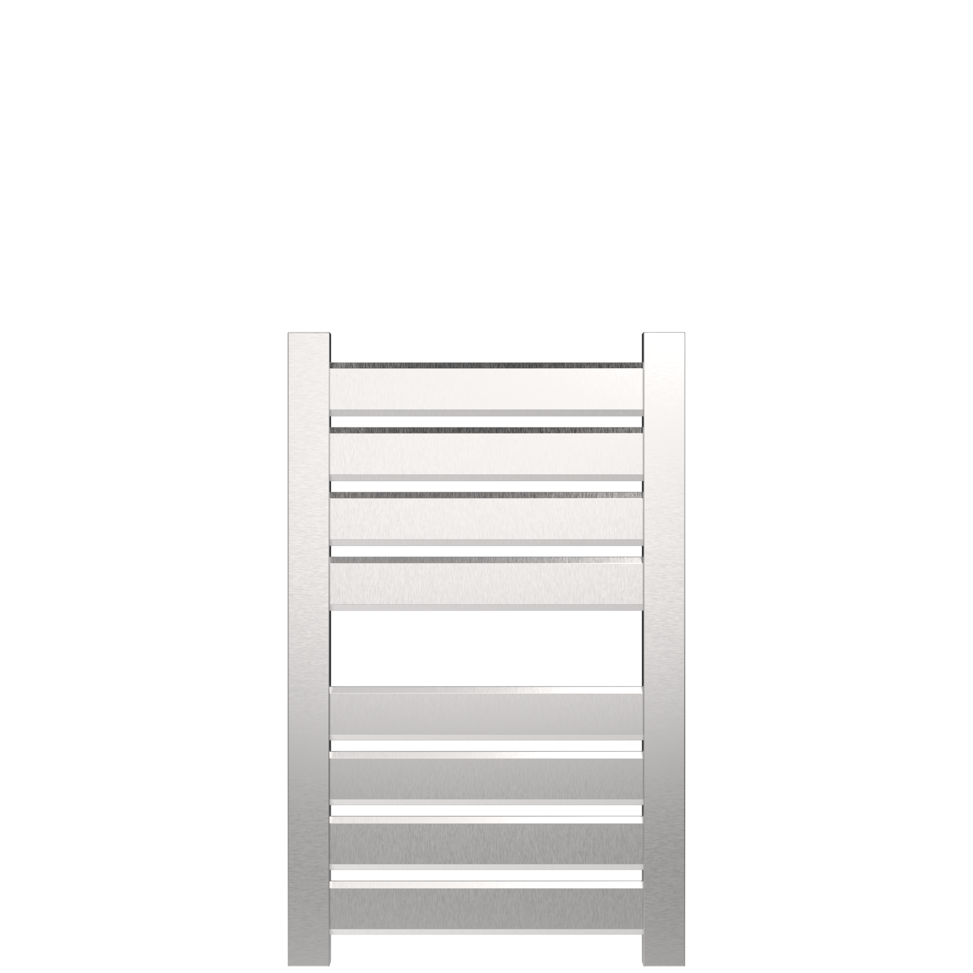 Amba Vega V2337 Hardwired Towel Warmer – 8‑Bar Stainless Steel Electric Rack