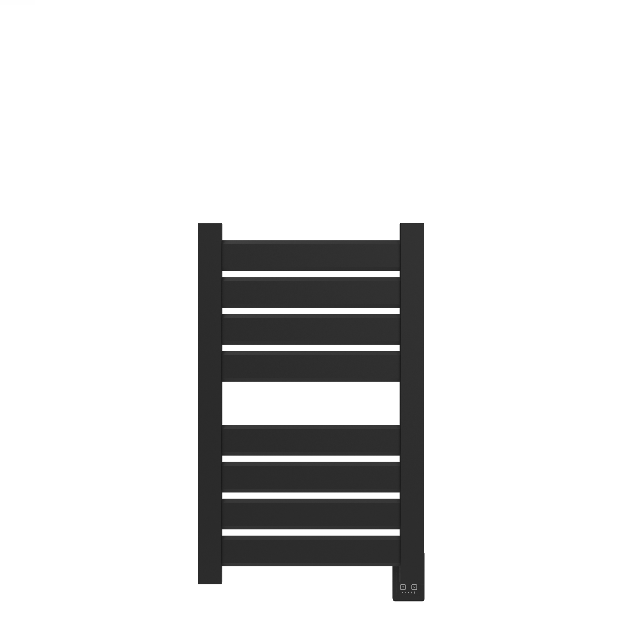 Amba Vega V2337 Hardwired Towel Warmer – 8‑Bar Stainless Steel Electric Rack