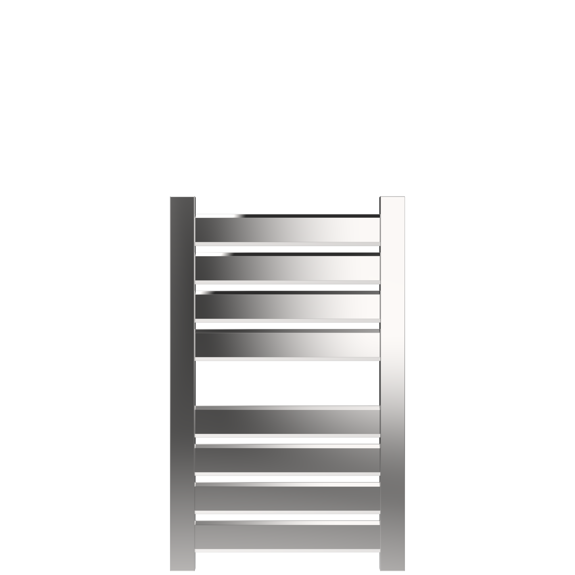 Amba Vega V2337 Hardwired Towel Warmer – 8‑Bar Stainless Steel Electric Rack