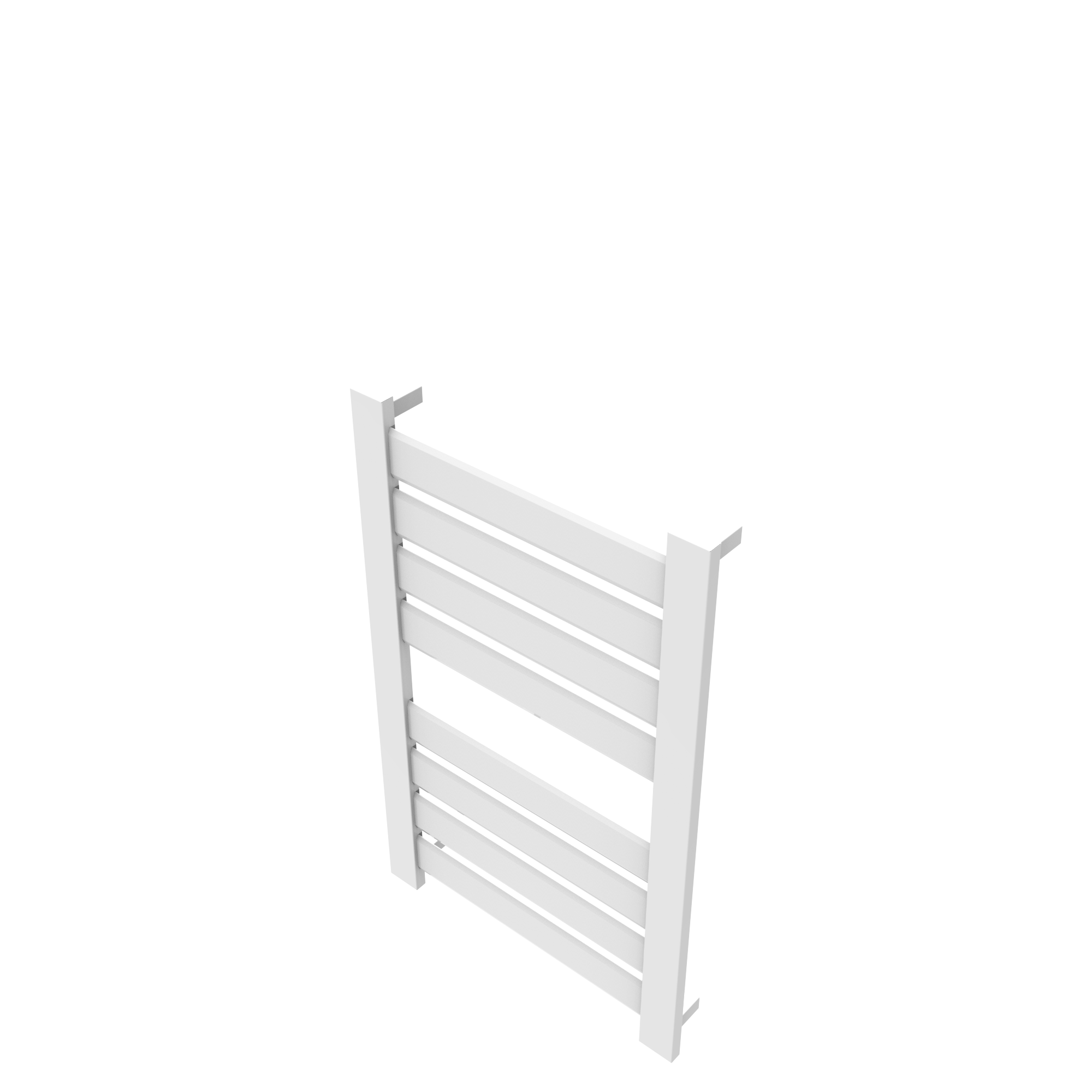 Amba Vega V2337 Hardwired Towel Warmer – 8‑Bar Stainless Steel Electric Rack
