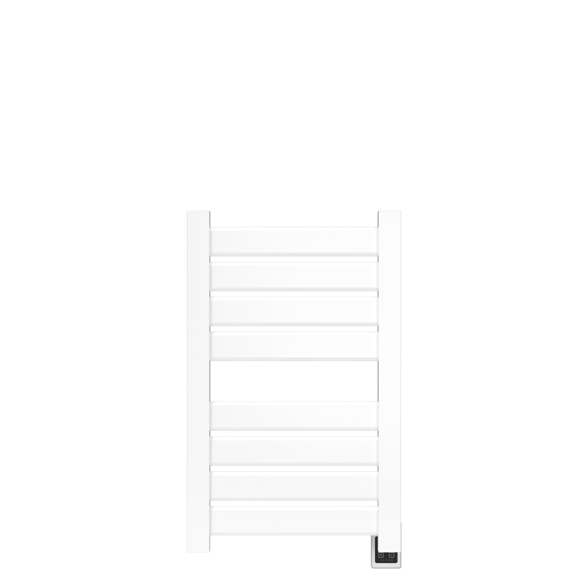 Amba Vega V2337 Hardwired Towel Warmer – 8‑Bar Stainless Steel Electric Rack