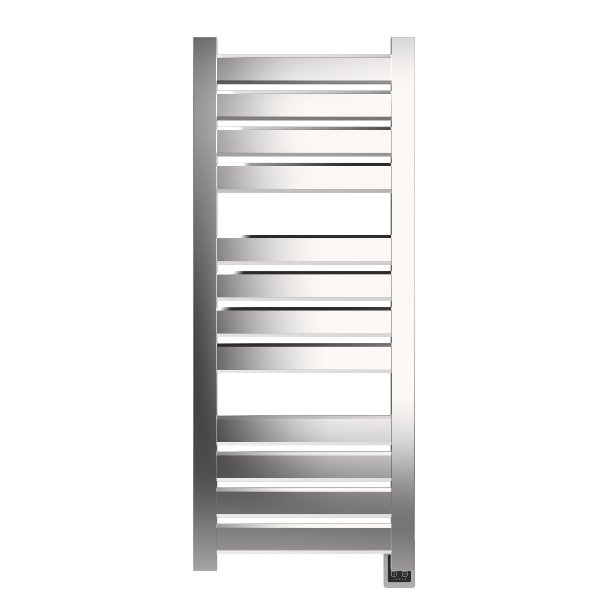 Amba Vega V2356 Hardwired Towel Warmer – 12-Bar Stainless Steel Wall Mount