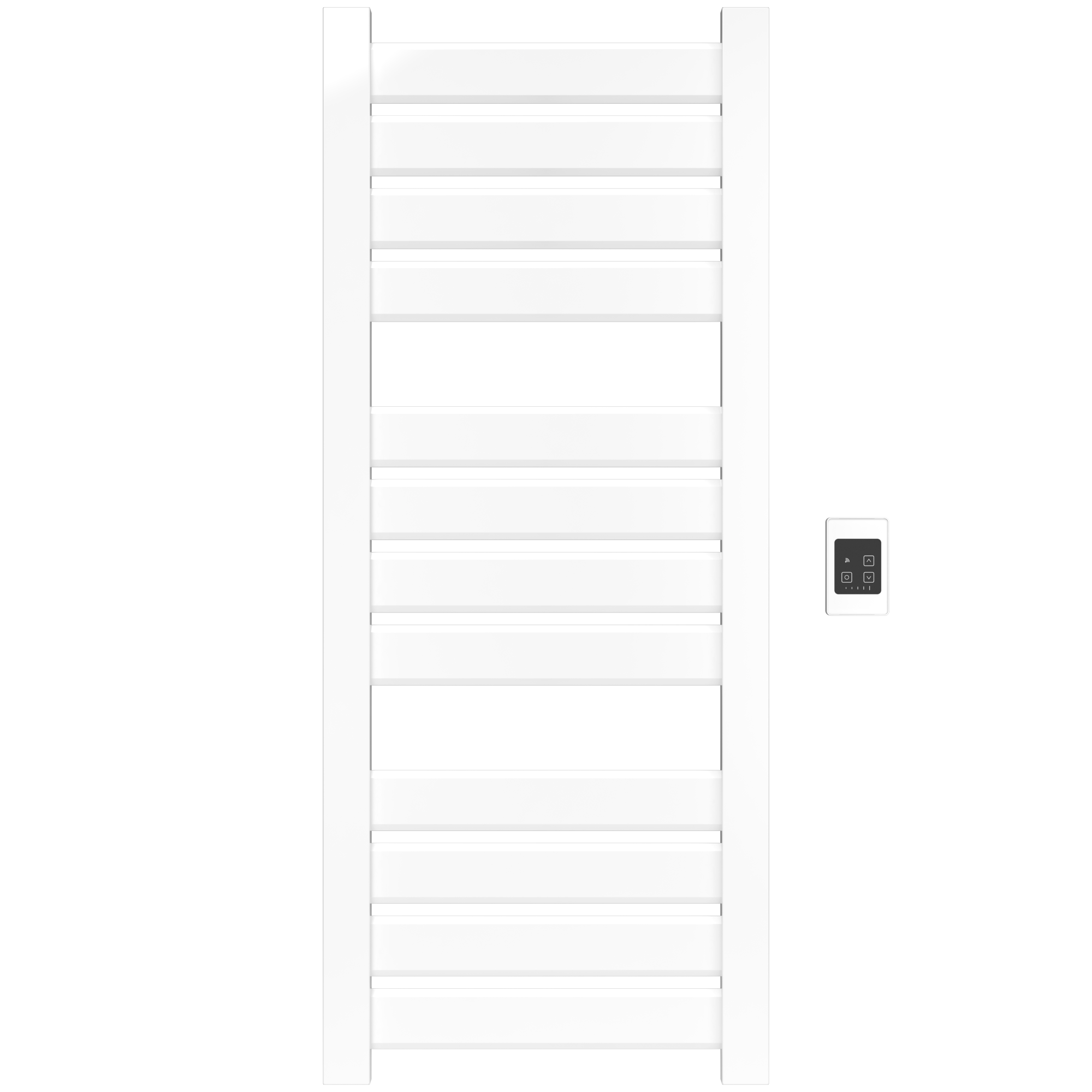 Amba Vega V2356 Hardwired Towel Warmer – 12-Bar Stainless Steel Wall Mount