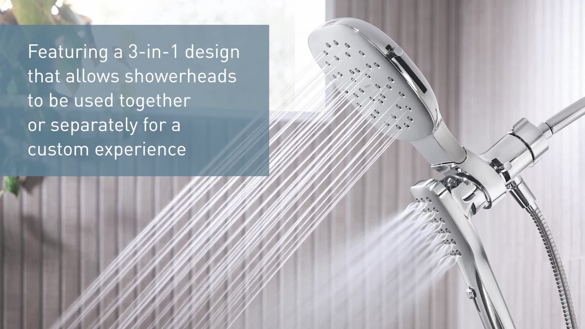 Verso Combination Shower with Infiniti Dial