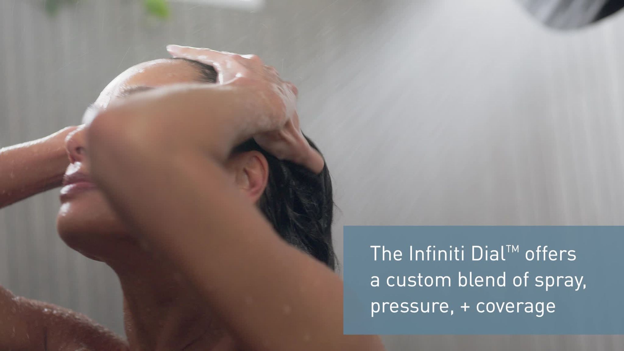 Verso 7" Rainshower with Infiniti Dial