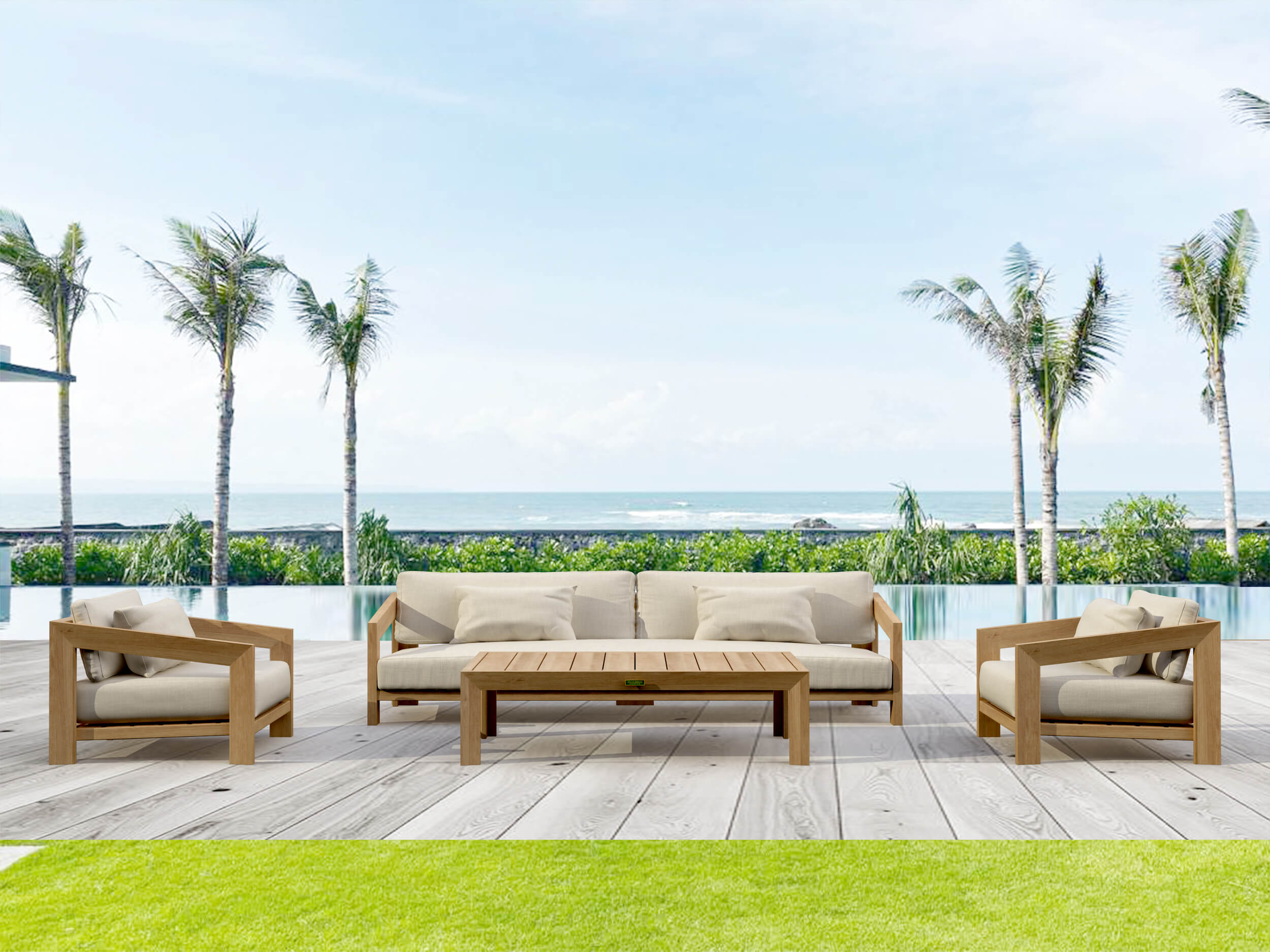 Set-851 Smyrna Deep Seating Set