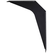 Hardware Resources 24" x 24" Black Workstation Bracket Sold by the Pair