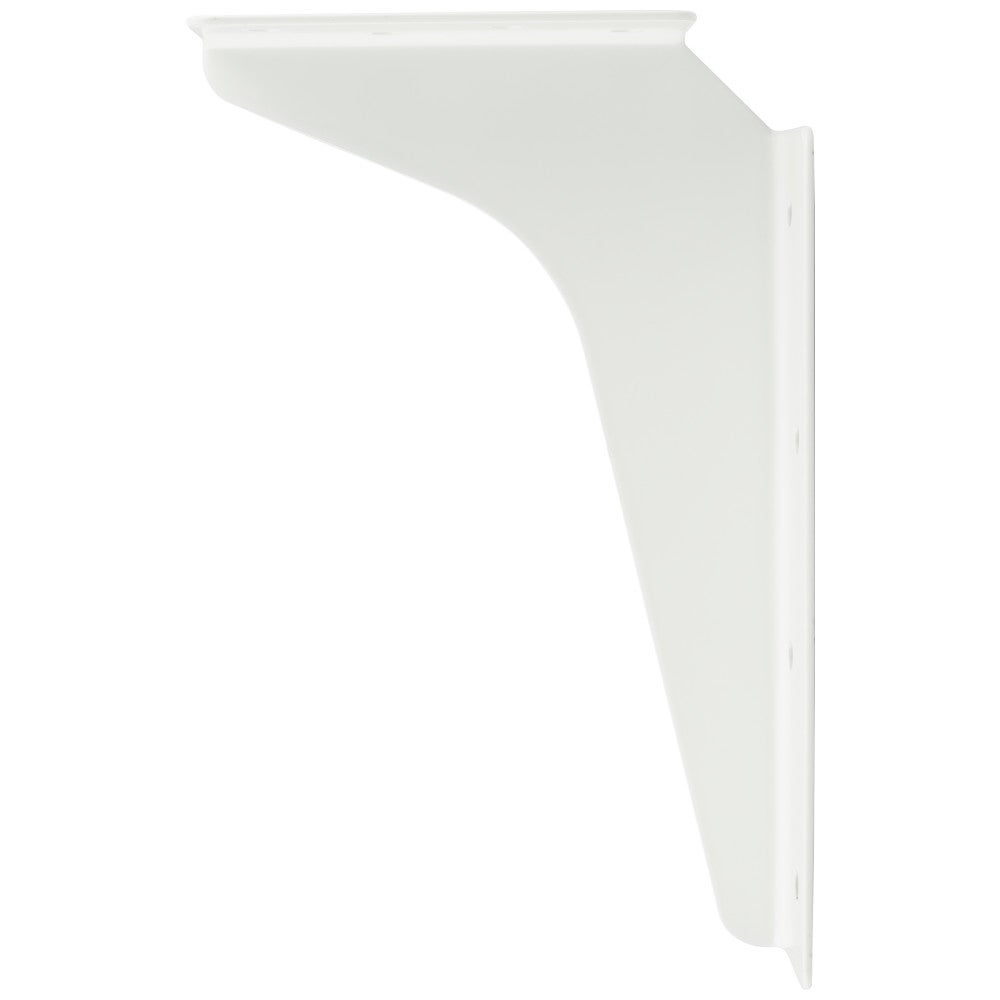 Hardware Resources 5" x 8" White Workstation Bracket Sold by the Pair