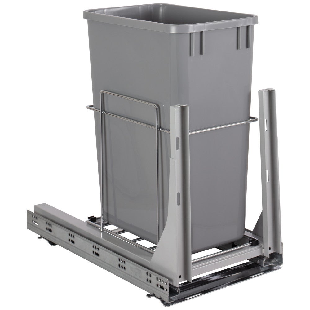 WireTrashcan Pullout with Soft-close Slides