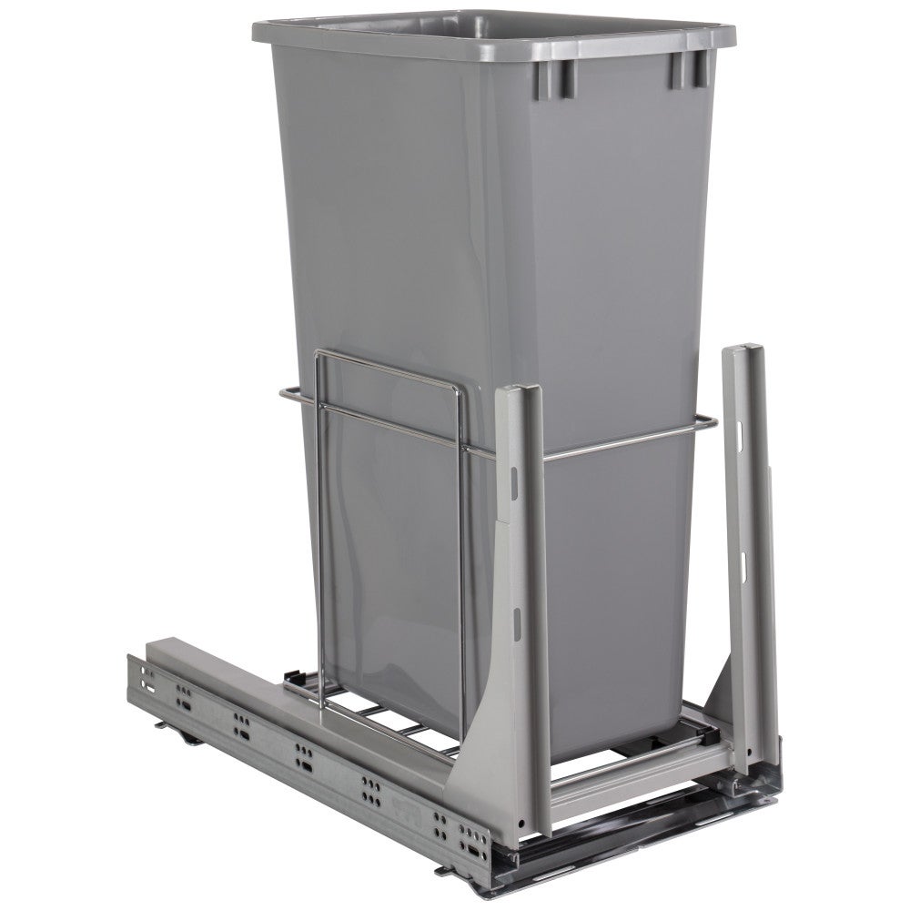 WireTrashcan Pullout with Soft-close Slides
