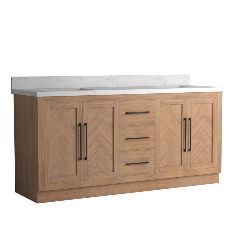 Vivian 72 inch Double Freestanding Bath Vanity