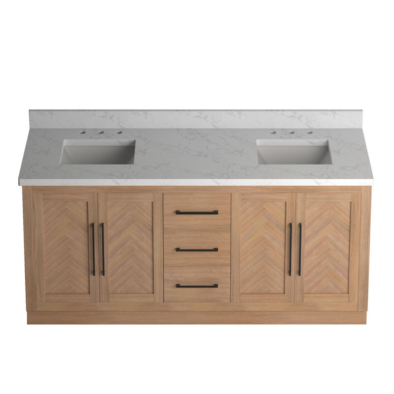 Vivian 72 inch Double Freestanding Bath Vanity