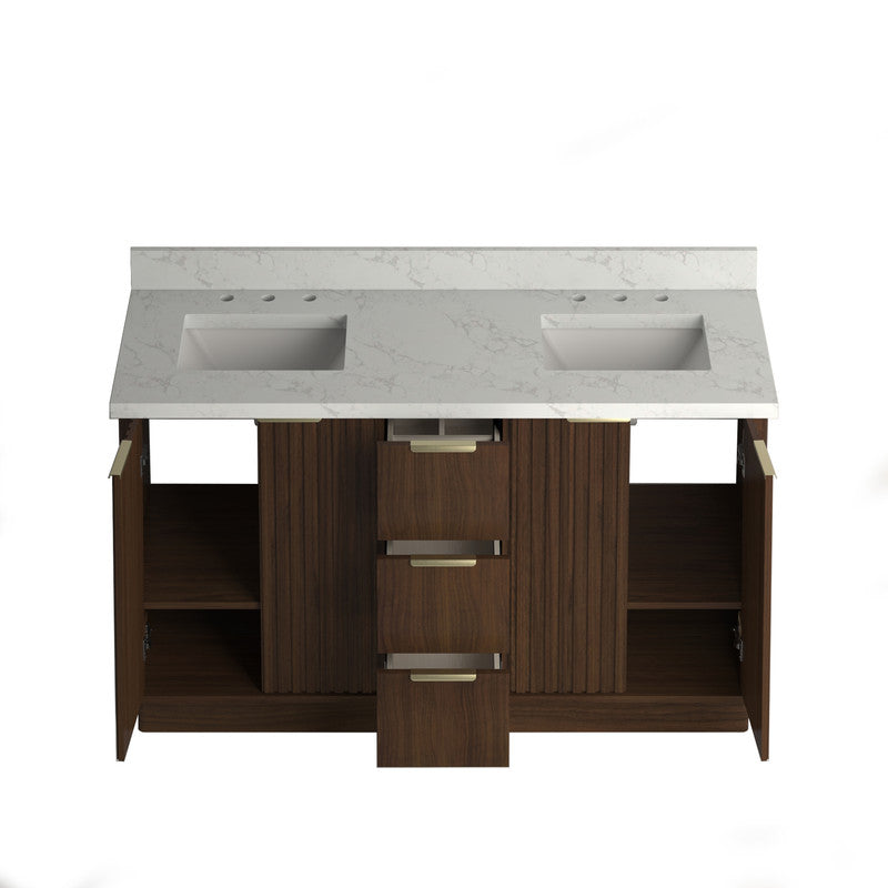 Kathryn 60 inch Double Freestanding Bath Vanity