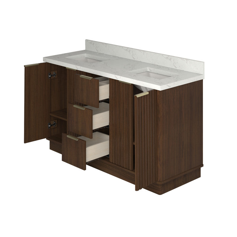 Kathryn 60 inch Double Freestanding Bath Vanity