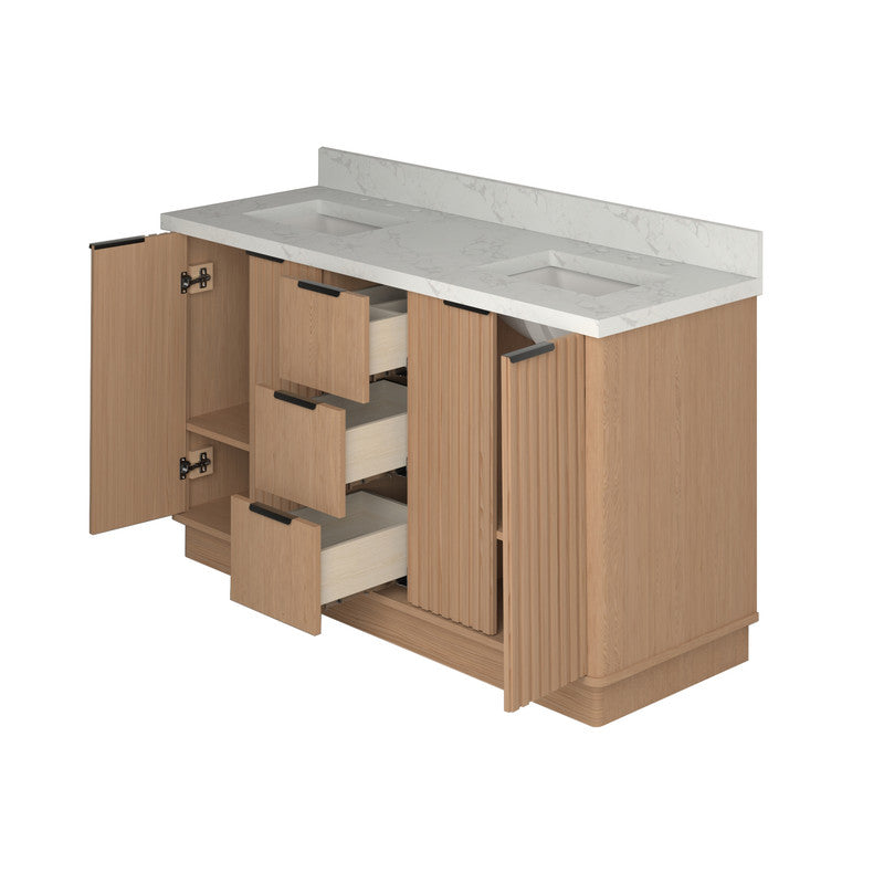 Kathryn 60 inch Double Freestanding Bath Vanity