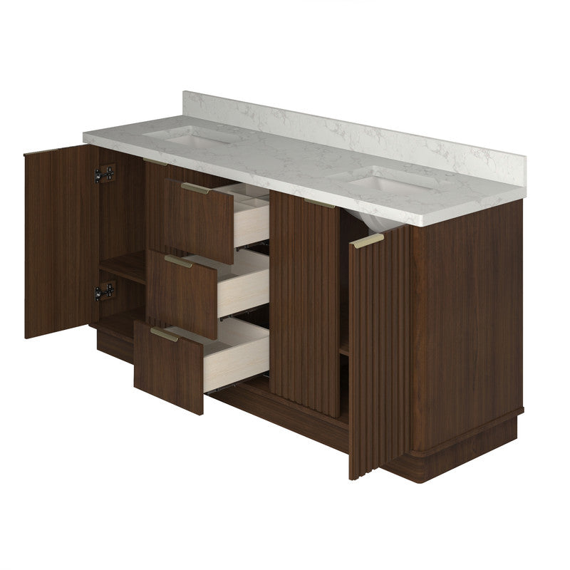 Kathryn 72 inch Double Freestanding Bath Vanity