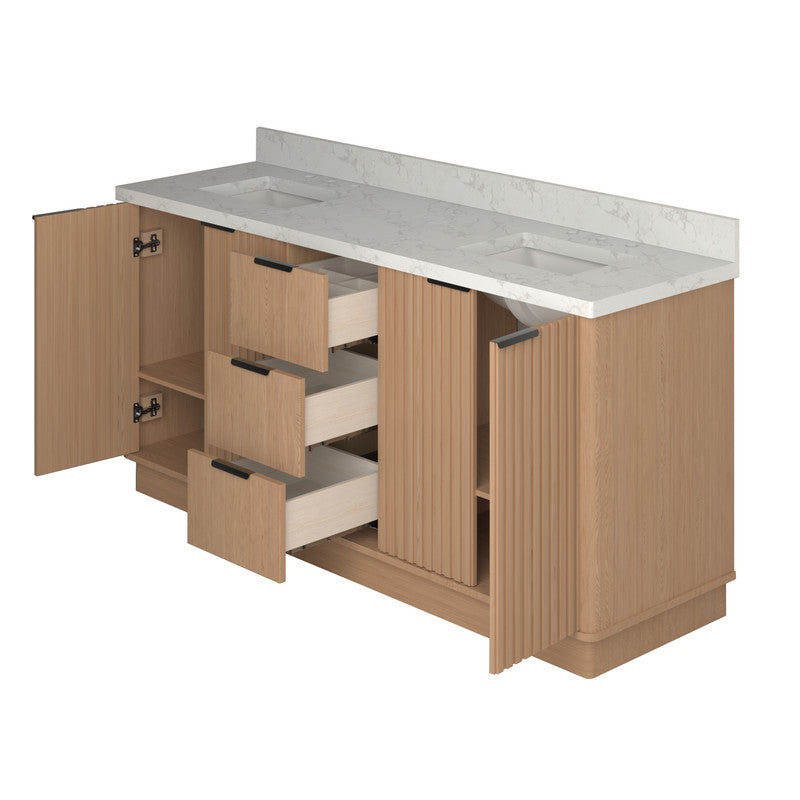 Kathryn 72 inch Double Freestanding Bath Vanity