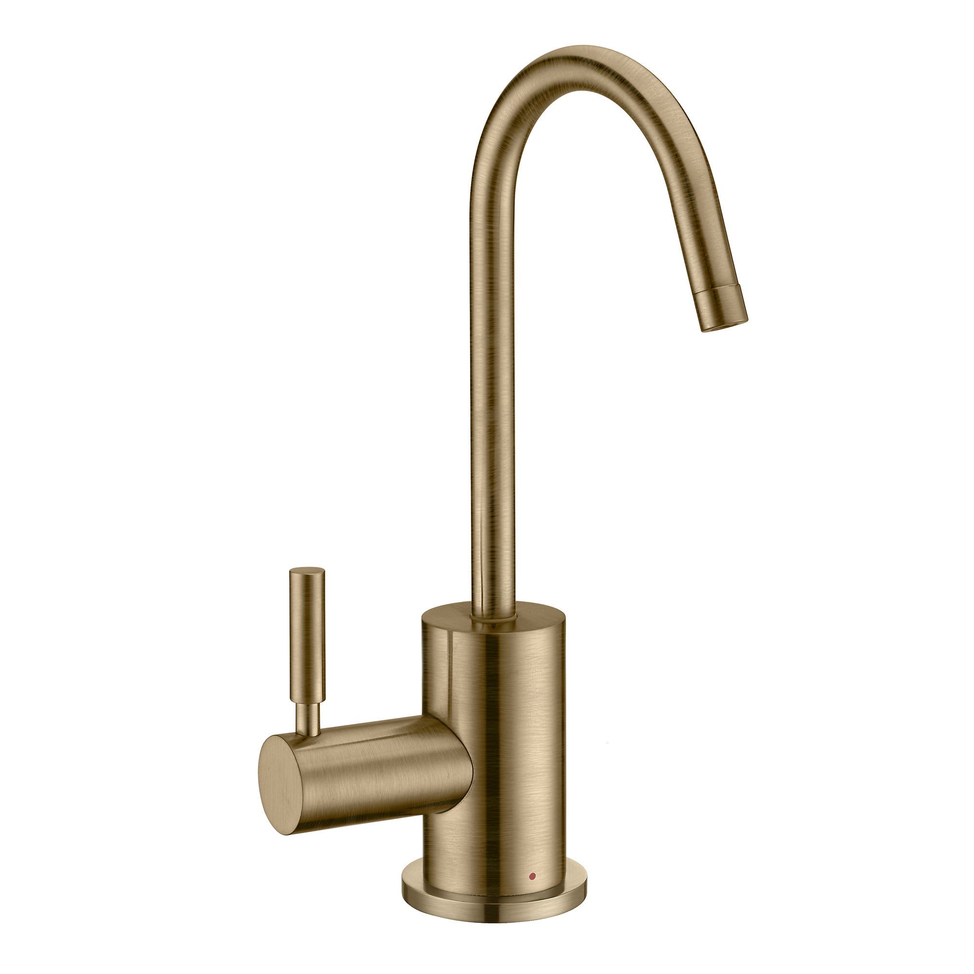 Point of Use Instant Hot Water Drinking Faucet with Gooseneck Swivel Spout