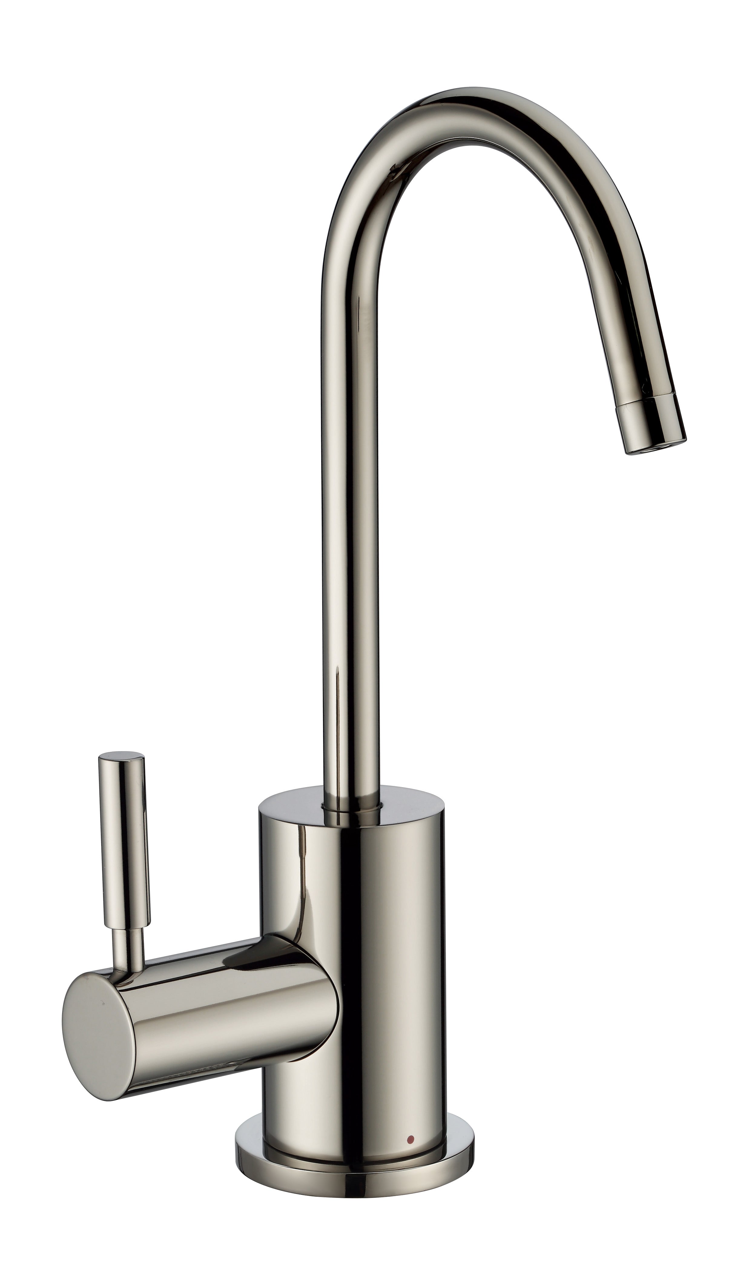 Point of Use Instant Hot Water Drinking Faucet with Gooseneck Swivel Spout