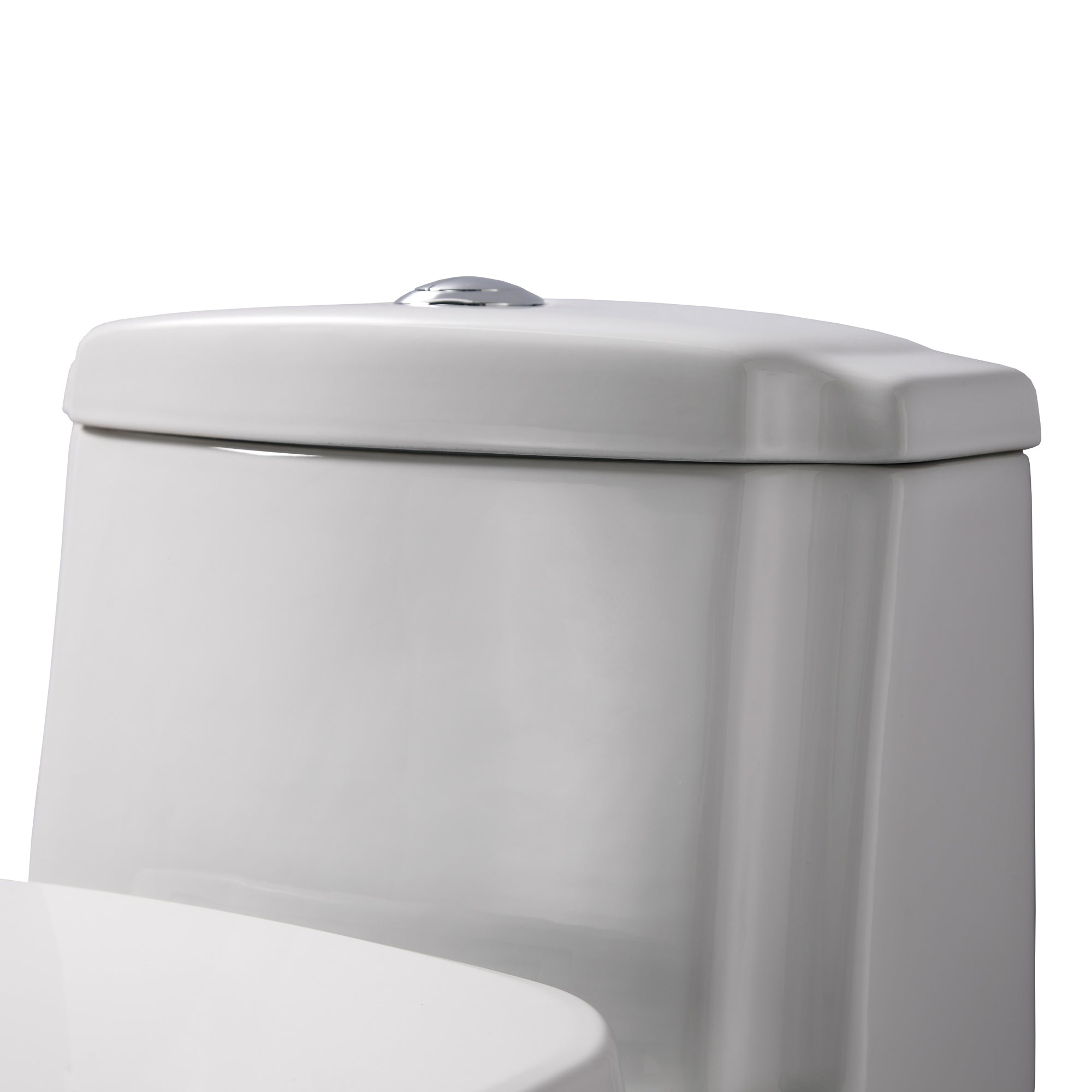 Magic Flush Eco-Friendly One Piece Toilet with a Siphonic Action Dual Flush System,  Elongated Bowl, 1.6/1.1 GPF and WaterSense Certified