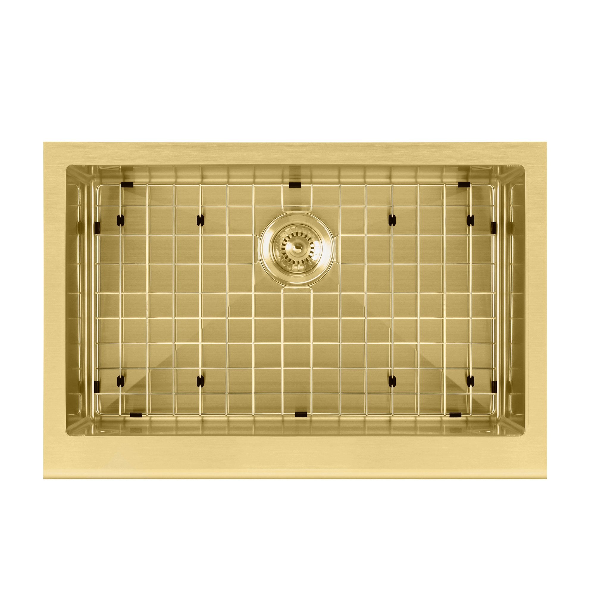 Noah Plus 16 gauge Single Bowl Undermount Sink Set with a seamless customized front Apron