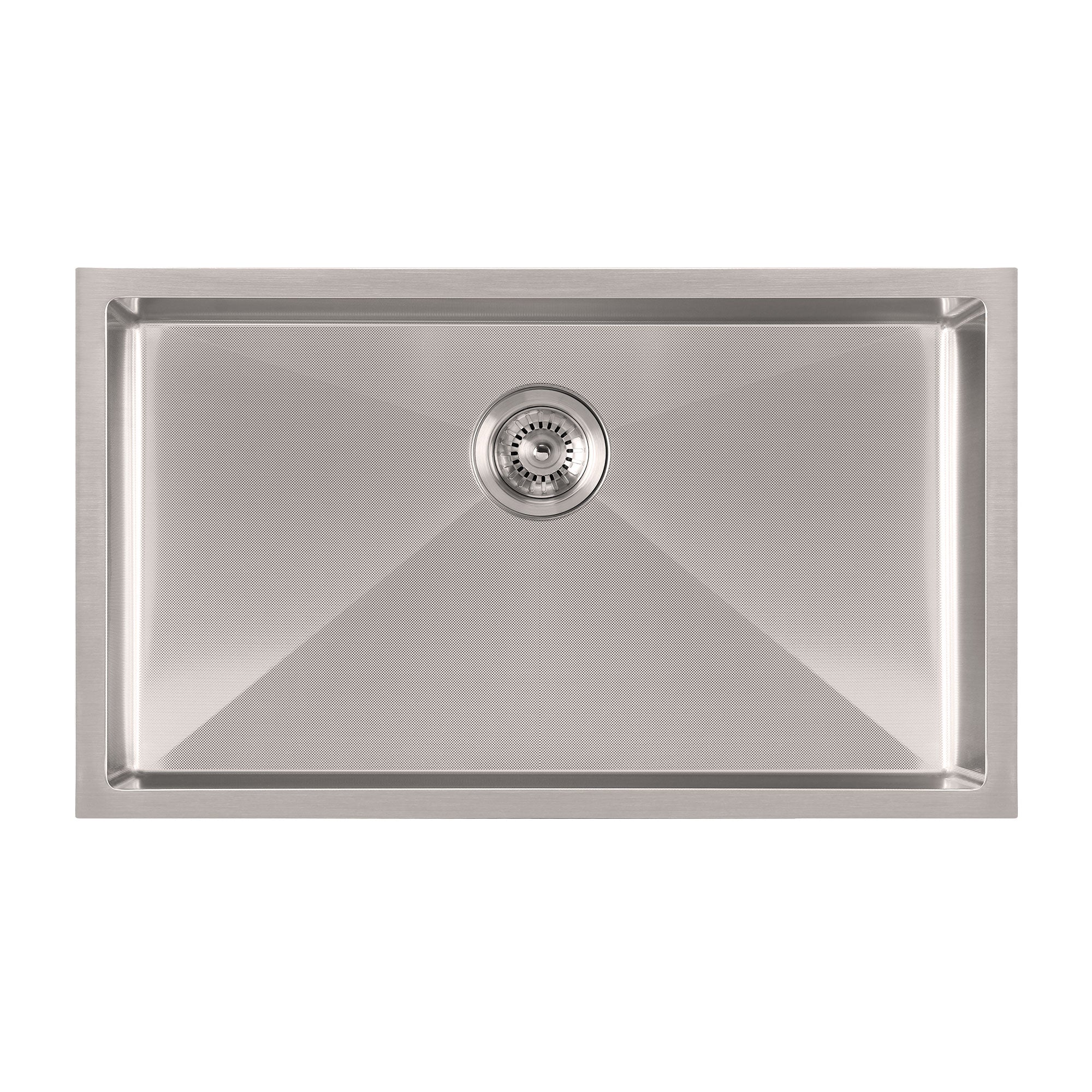 Noah Plus Heavy Duty, 6 Gauge frame, Single Bowl Dual-Mount Sink Set