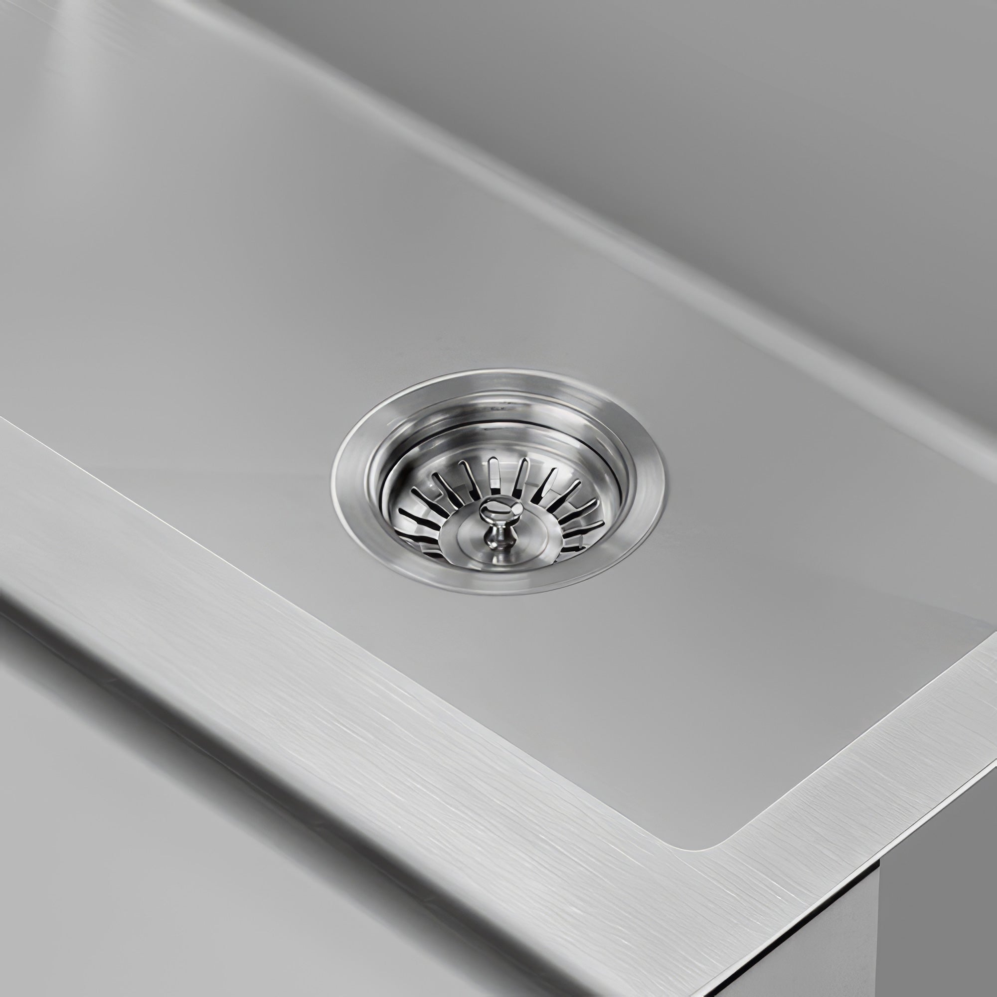 Noah Plus 3 1/2" Stainless Steel Basket Strainer
