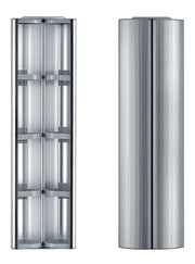 Medicinehaus Double Door, Vertical Column, Wall Mount Storage Cabinet