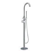 Bathhaus Freestanding 41" Single Lever Tub Filler with Integrated Diverter Valve and Hand Held Shower Spray Spray