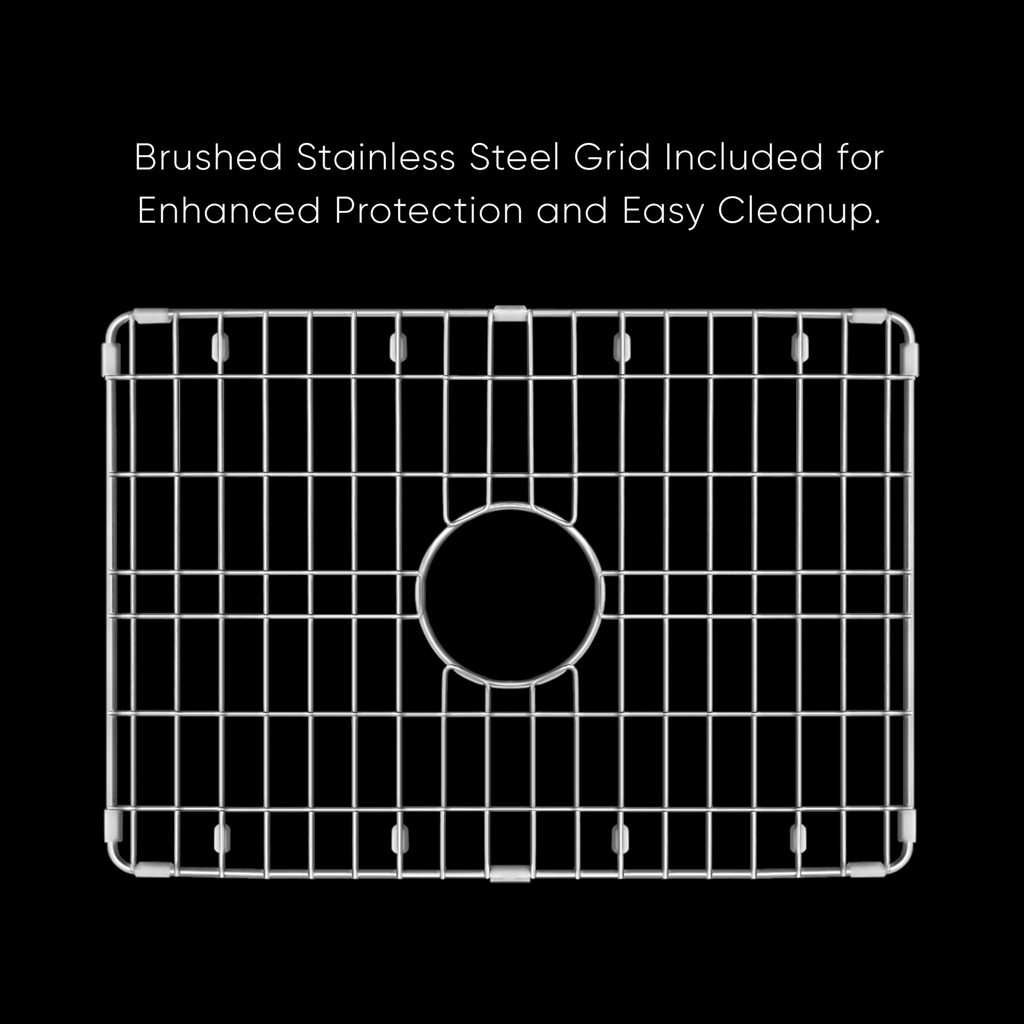 Whitehaus Collection Undermount/Drop-in Fireclay Kitchen Sinks, Stainless Steel Grid Included