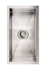 Noah's Collection Brushed Stainless Steel Commercial Single Bowl Undermount Sink