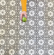 Sunflower Porcelain Waterjet Mosaic Polished
