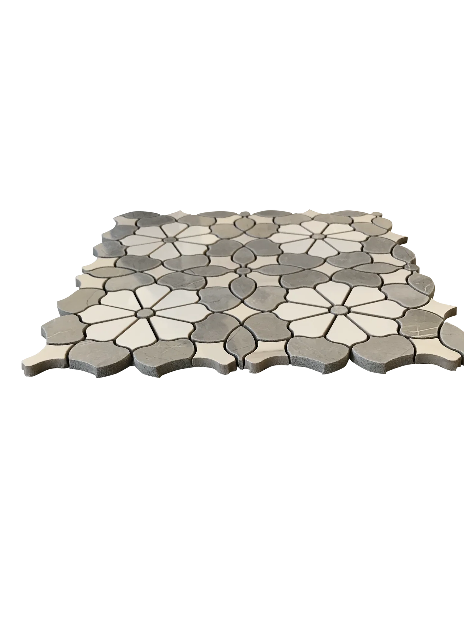 Sunflower Porcelain Waterjet Mosaic Polished