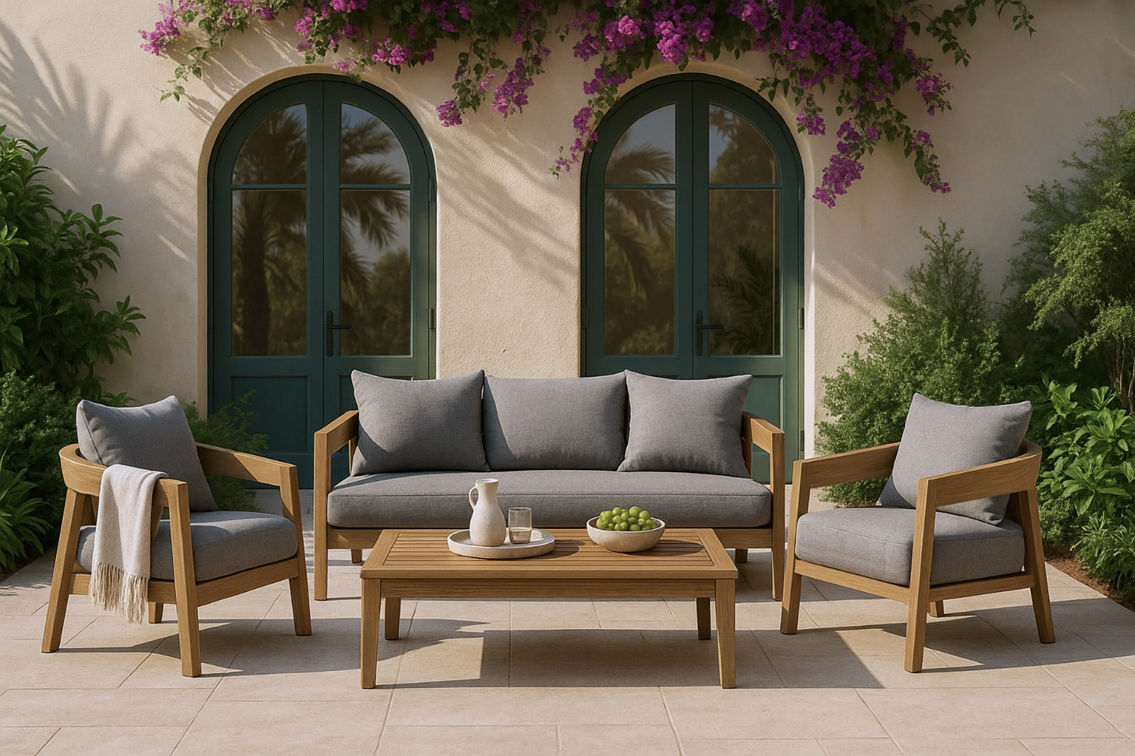 Set-369 Toscana 4-Pc Deep Seating Set