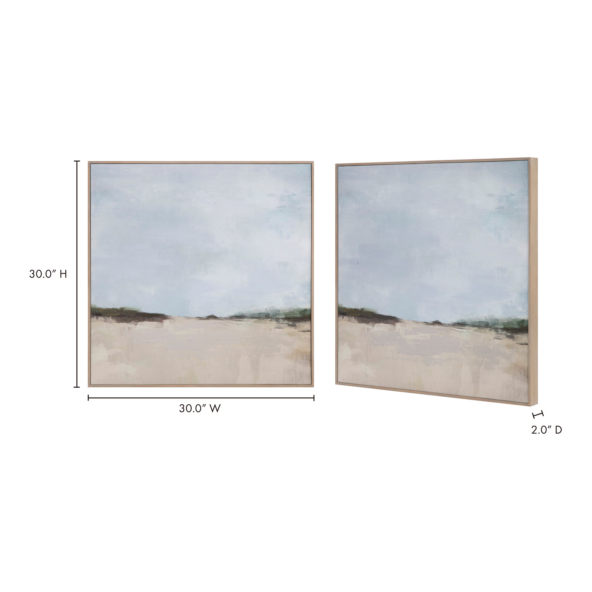 Moes Grasslands Framed Painting WP-1262-37