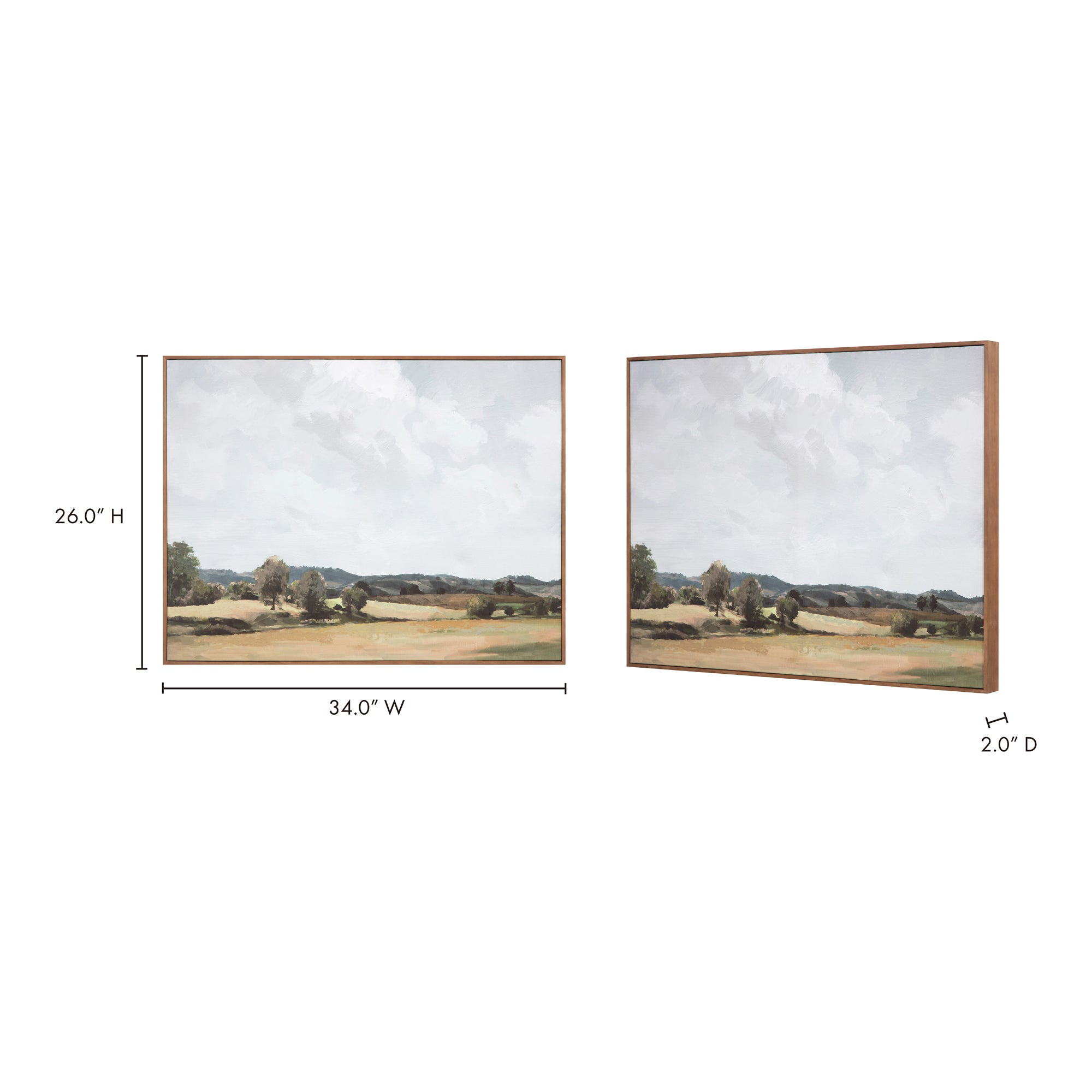 Moes Vast Country Framed Painting WP-1265-37