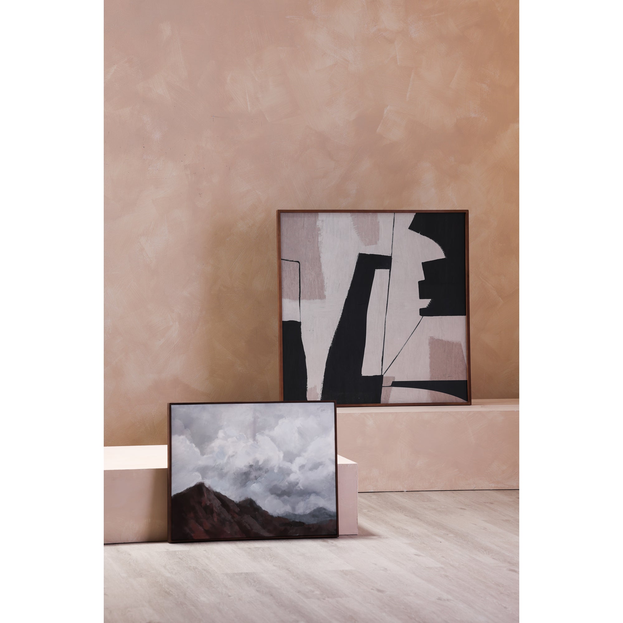 Moes Nostalgia Framed Painting Warm Palette WP-1276-37