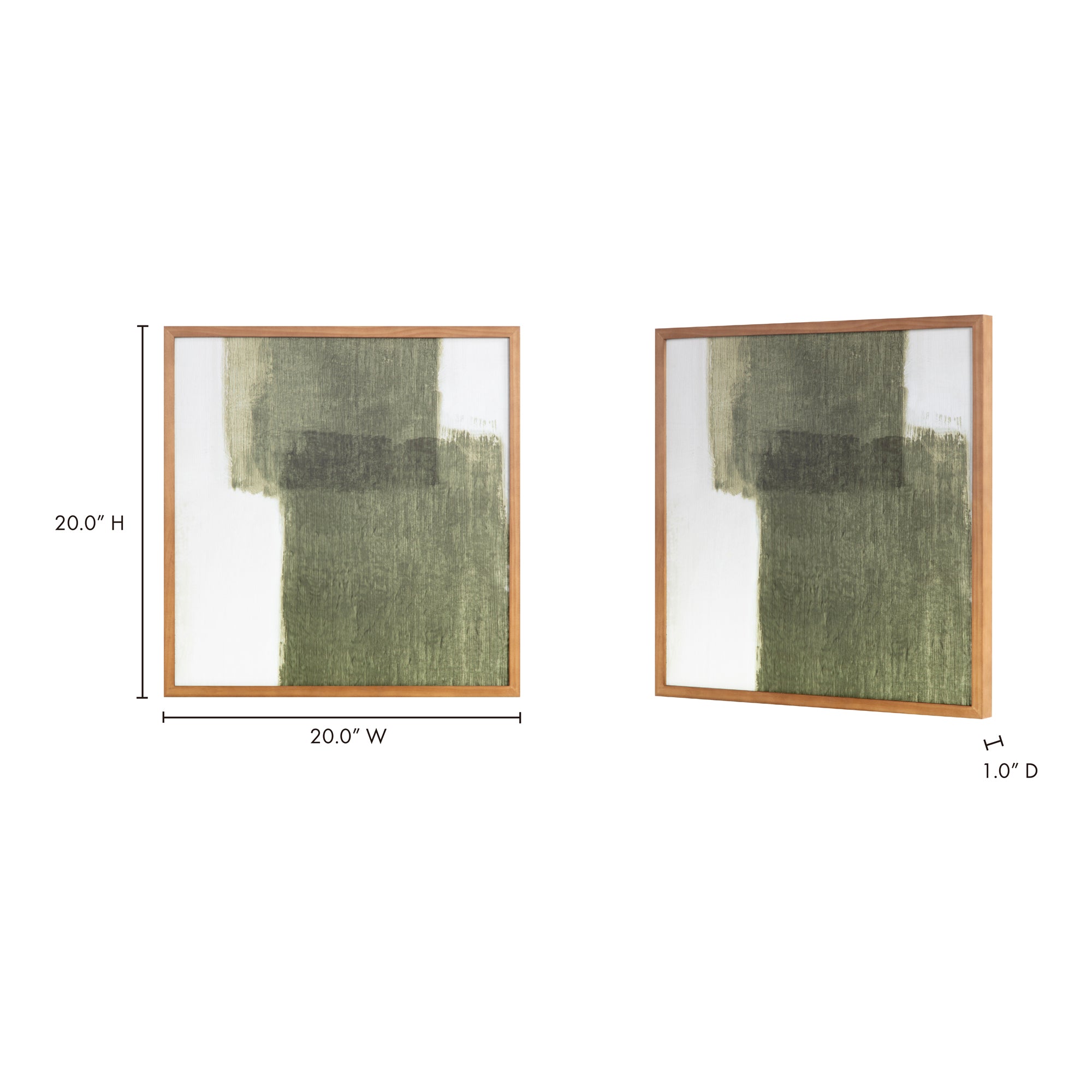 Moes Brush Framed Painting WP-1278-37