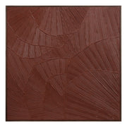 Moes Flutter Framed Painting Maroon WP-1307-37