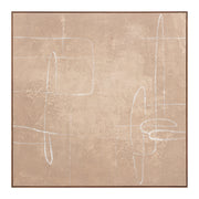Moes Notion Framed Painting Brown WP-1334-37
