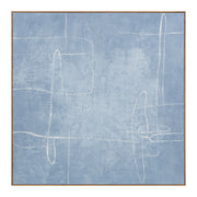 Moes Notion Framed Painting Blue WP-1335-37