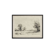 Moes Briar Framed Print On Linen WP-1337-37