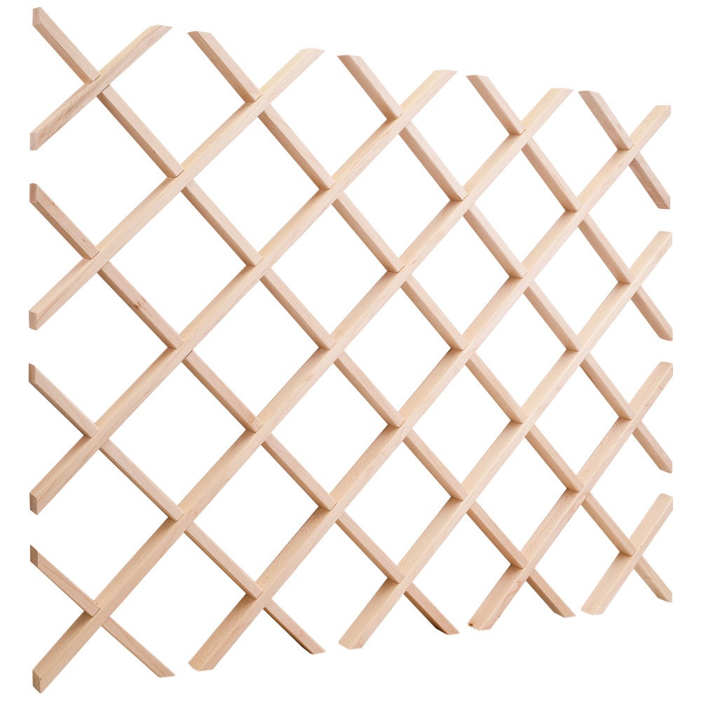 Hardware Resources Maple Wine Bottle Lattice