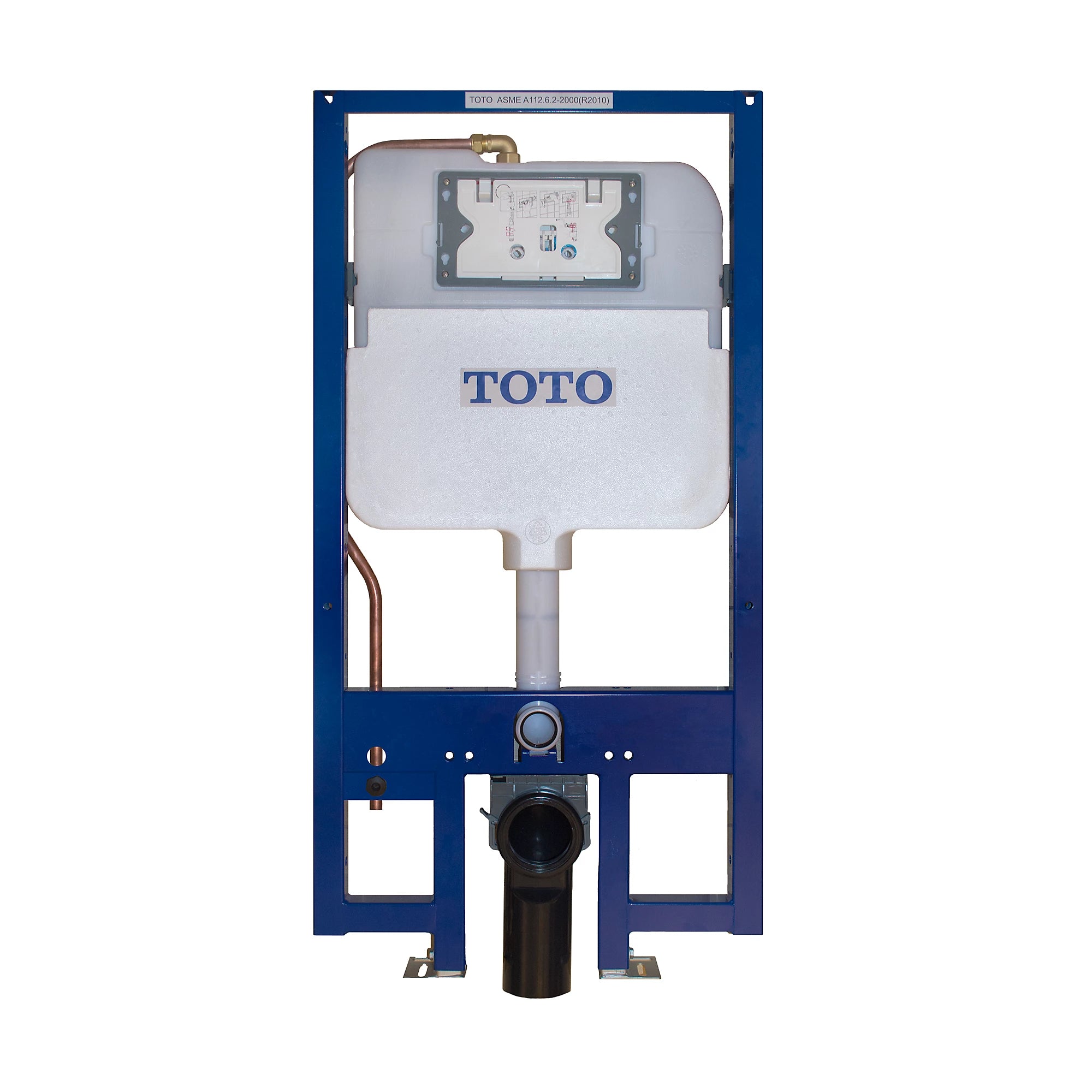 TOTO Duofit In-Wall Tank System 1.28 GPF & 0.9 GPF - Copper Supply