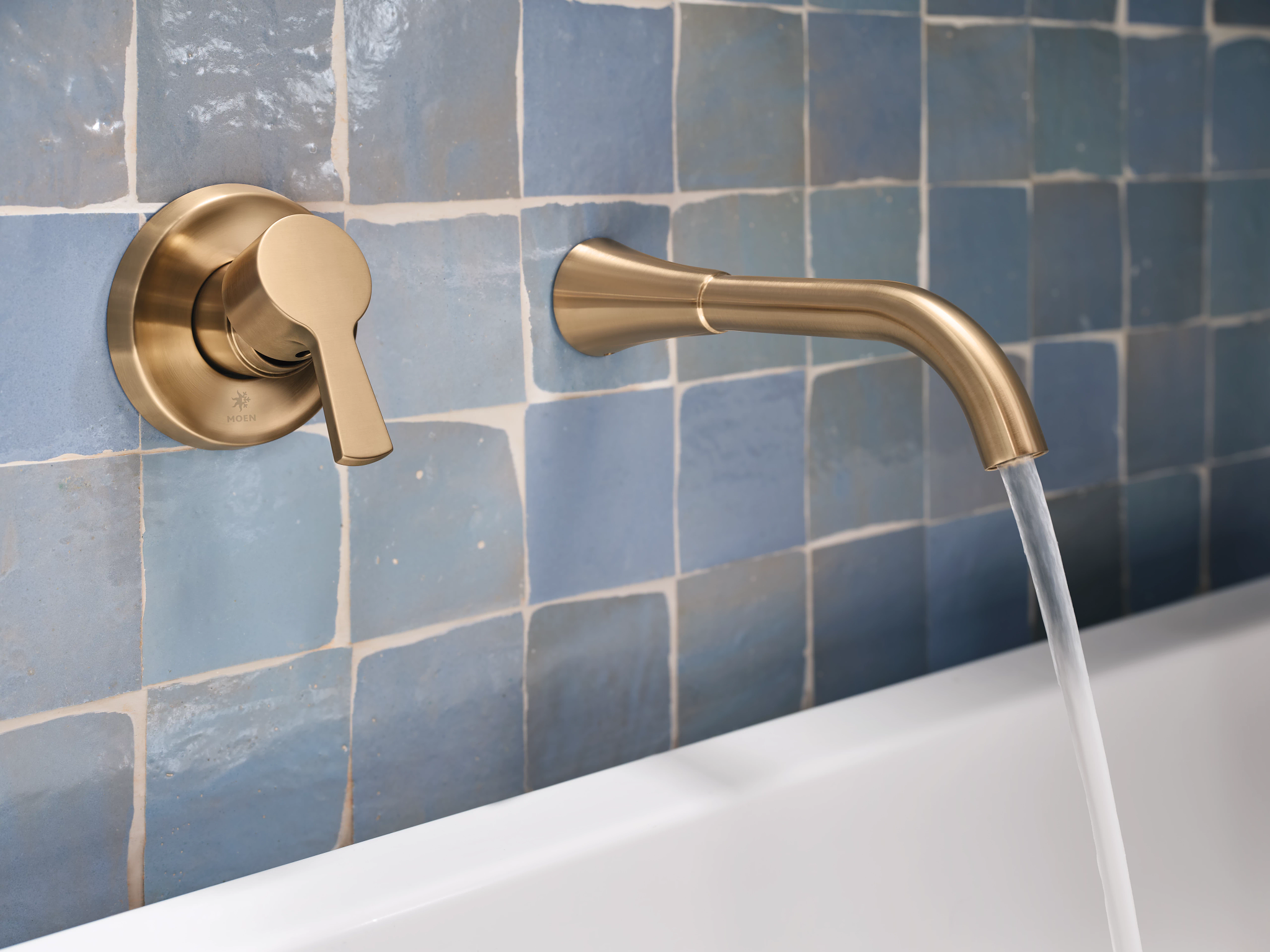 Moen WT430 Jase Wall Mount Tub Filler Trim
